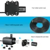 A collage of images showing different parts and features of a water pump. Podgląd zdjęcia produktu