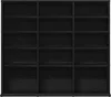 vidaXL skříňka na CD vzhled černý dub 100x23x89,5 cm Náhled obrázku produktu 4