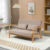 HOMCOM 2-osobowa sofa dwuosobowa z poduszkami, sofa Podgląd zdjęcia produktu 2