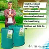 TTL GARDEN Gartenabfallsack Set 3 Stück 1×120L + 2×272L – Produktbild-Vorschau 3