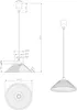 Trio 301400101 Pendelleuchte E27 60W D: 30cm H: 15cm L: Produktbild-Vorschau 4