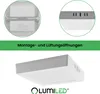 LUMILED LED Aufbauleuchte Spot 12W 4000K Neutralweiß 1320lm Produktbild-Vorschau 5