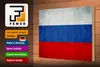 Holzschild Flagge Russland, 30x20 cm, Holzschilder Fahne Produktbild-Vorschau 4