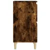 The Living Store Sideboards 2 Stk. Räuchereiche 60x35x70 cm Produktbild-Vorschau 9