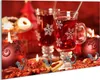 Wallario Schlüsselbrett aus Glas, Motiv: Heißer Produktbild-Vorschau 1