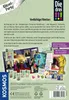 The back of a board game box for 'Die drei !!! Rätselparty, Verdächtige Filmstars'. It displays game components, artwork, and descriptive text. Náhľad obrázku produktu