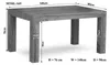 MASSIVMOEBEL24.DE Esstisch Sheesham 180x90x76 braun Produktbild-Vorschau 5
