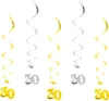 Oblique Unique 30. Geburtstag Wirbel Spiral Deckenhänger Produktbild-Vorschau 3