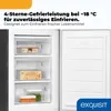 Exquisit Gefrierschrank GS81-040B inoxlook-az | 87 l Produktbild-Vorschau 5
