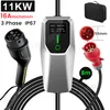 8M 6-16A 11KW EU Cavo di ricarica EV per auto elettriche Anteprima dell’immagine prodotto 1