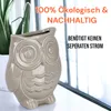 3er Set Luftbefeuchter Heizung Eule grau Raumbefeuchter Produktbild-Vorschau 7