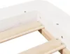 vidaXL Massivholzbett ohne Matratze Weiß 75x190 cm Produktbild-Vorschau 6