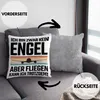 Trendation - Pilot Geschenk Deko-Kissen mit Füllung 40x40 Produktbild-Vorschau 2