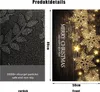 Fu?matte Weihnachten Schneeflocke, Tš¹rmatte rutschfest Produktbild-Vorschau 2