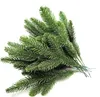 30 Stück 10,24 x 3,94 Zoll künstliche Kiefernzweige, grüne Produktbild-Vorschau 1
