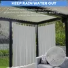 Outdoor Vorhang Wetterfest mit Klett-Schlaufen, B254xH213cm Produktbild-Vorschau 4