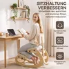 HOMCOM Ergonomická stolička na kolená, podstaviak pod Náhľad obrázku produktu 4
