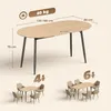HOMCOM Esstisch Ausziehbar 120-160x80cm Esszimmertisch für Produktbild-Vorschau 3