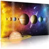 Galaxie Wandbild 80 x 45 cm Kunstprint mit detaillierten Produktbild-Vorschau 4