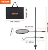Otočný grilovací rožeň oceľ 360 x 360 mm, gril na drevené Náhľad obrázku produktu 7