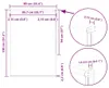 vidaXL Verdunkelungsrollo Grau 90x130 cm Stoffbreite 85,7 Produktbild-Vorschau 8