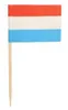 Papstar Deko Picker Flaggen Niederlande Fahnenpicker 8cm Produktbild-Vorschau 4