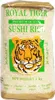 A bag of Royal Tiger Sushi Rice with a tiger graphic. Produktbild-Vorschau