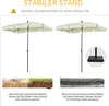 Outsunny Sonnenschirm Gartenschirm Strandschirm Produktbild-Vorschau 6