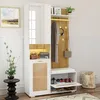 MODFU Garderoben-Set, Kleiderschrank-Set mit Spiegel, 5 Produktbild-Vorschau 2