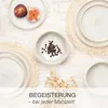 Moritz & Moritz SOLID UNI creme Geschirrset 18 tlg. Produktbild-Vorschau 8