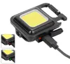 APTEL COB LED torcia portachiavi, ricarica USB, apertura Anteprima dell’immagine prodotto 7