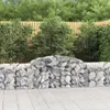 Gabionen mit Hochbogen 20 Stk. 300x50x60/80 cm Verzinktes Produktbild-Vorschau 2