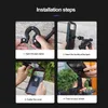 Držák mobilního telefonu na motorku Vodotěsný držák Náhled obrázku produktu 14