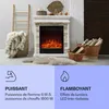 Klarstein Cheminee Electrique Effet Flamme, Cheminée Voir les images du produit 4
