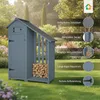 Szafka narzędziowa z drewna z nadstawką, ok. 131 x 54 x 180 Podgląd zdjęcia produktu 1
