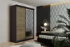 KIER FURNITURE Víceúčelová skříňka MALANI 138 - Grafit + Náhled obrázku produktu 2