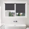 Verdunklungsrollo 70x160cm Grau Thermorollo Fensterrollo Produktbild-Vorschau 2