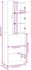 A diagram showing the dimensions of a cabinet. Produktbild-Vorschau