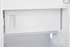 Interior view of a white refrigerator or freezer compartment. Produktbild-Vorschau