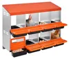 VEVOR kippenhokken, 8 compartimenten, 30 tot 45 inch, Productafbeelding-voorbeeld 1