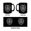 Odin Wikingergott Tasse schwarz in Schwarz Produktbild-Vorschau 4