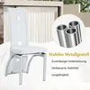 2er-Set Esszimmerstühle, weißes Kunstleder, Produktbild-Vorschau 12