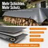 UMBRELLA® Abdeckplane 650 g/m² 8x10 m (80 m²) Blau – 100 % Produktbild-Vorschau 2