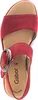 Gabor 64.550 Sandalettes - Sandales à lanières rouge Voir les images du produit 20