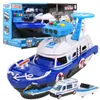 Bateau de police interactif 2en1 pour enfants 3+ Voir les images du produit 1