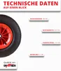 Grafner Schubkarrenrad luftbereift, 4.80/4.00-8 Ø 380mm, Produktbild-Vorschau 4