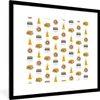 MuchoWow® MuchoWow® Gerahmtes Poster Farben - Muster - Produktbild-Vorschau 1