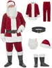 Kerstman kostuum voor heren, Sint Nicolaas, rood-wit - XXL Productafbeelding-voorbeeld 1