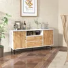 COSTWAY Modernes Buffet-Sideboard, Kaffeebar im Produktbild-Vorschau 1