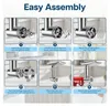 Hachoir à viande Compatible avec le mixeur KitchenAid - Voir les images du produit 5